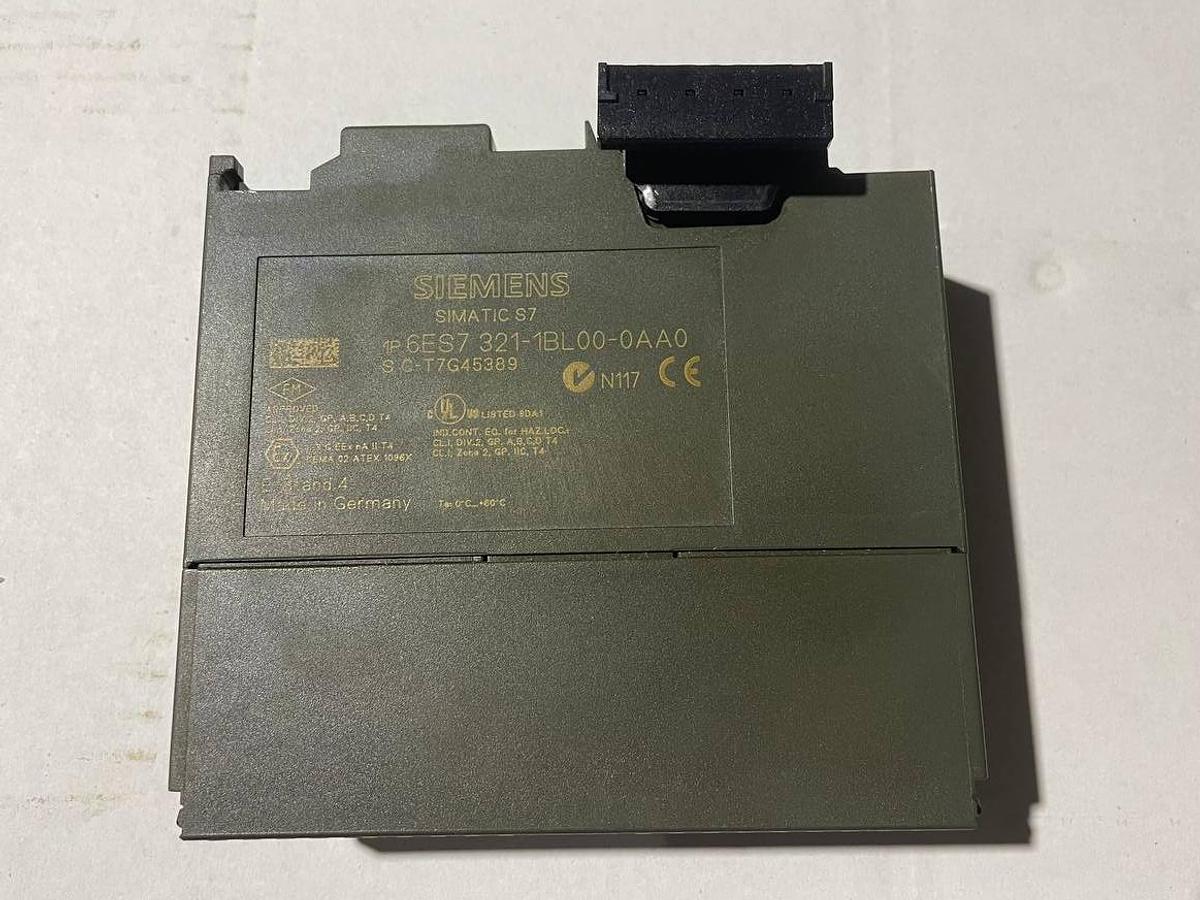 Used 2001 SIEMENS 6ES7 321-1BL00-0AA0 SIMATIC S7