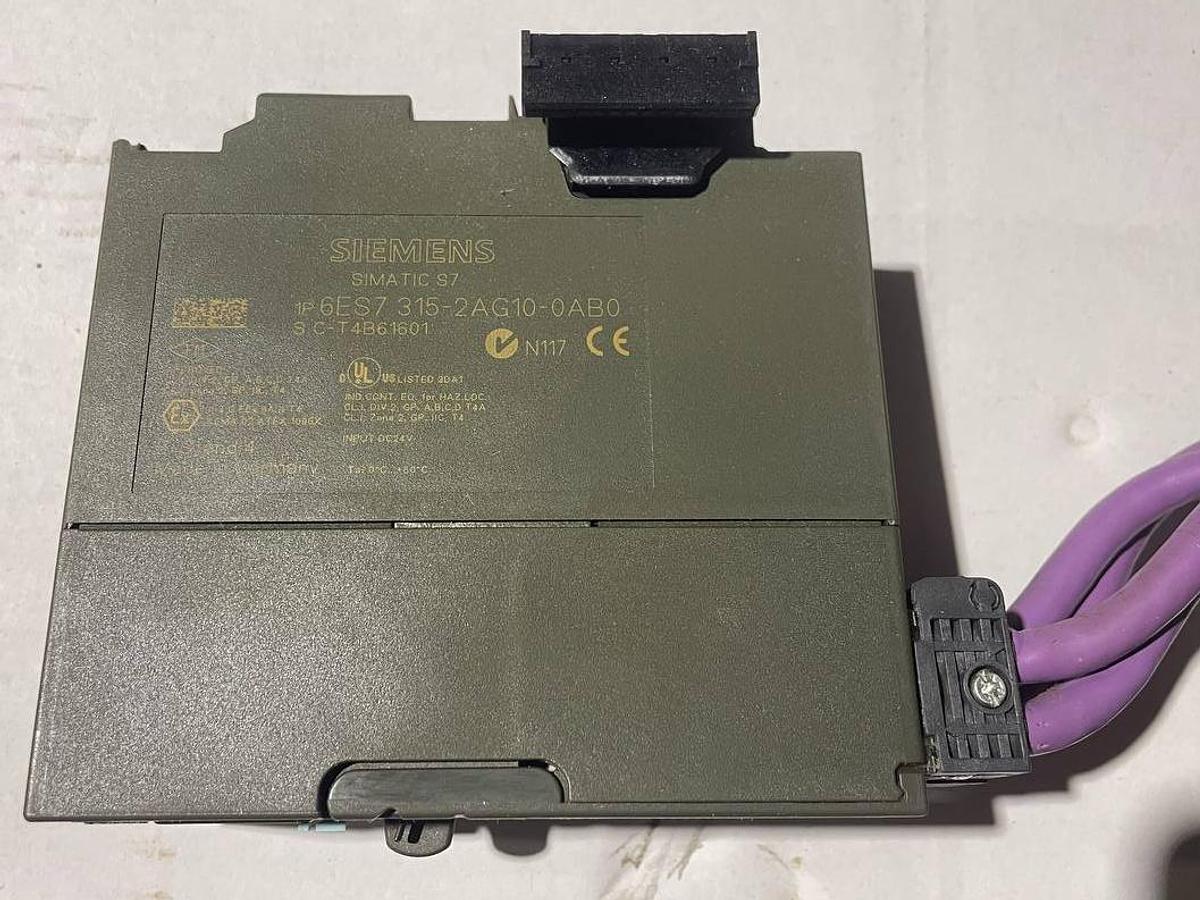 Used SIEMENS 6ES7 315-2AG10-0AB0 SIMATIC S7