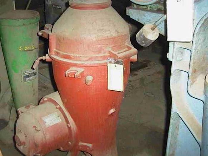 Used Centrifuge, Disc, Batch, Solids Retaining, Delaval, VO-194, #S203025