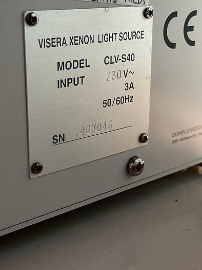 Gebraucht Endoskopieturm mit Olympus Monitor, Sony Drucker, Kamerakopf, Lichtquelle und Digital Prozessor