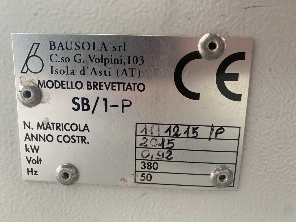 Usato Bausola SB/1-P Smussatrice per stecche