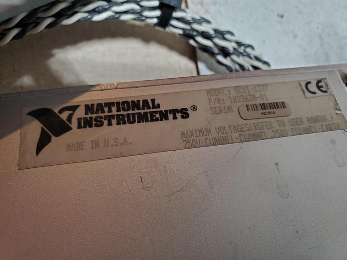 Used National Instruments NI SCXI-1327 High-Voltage Attenuator Terminal Block