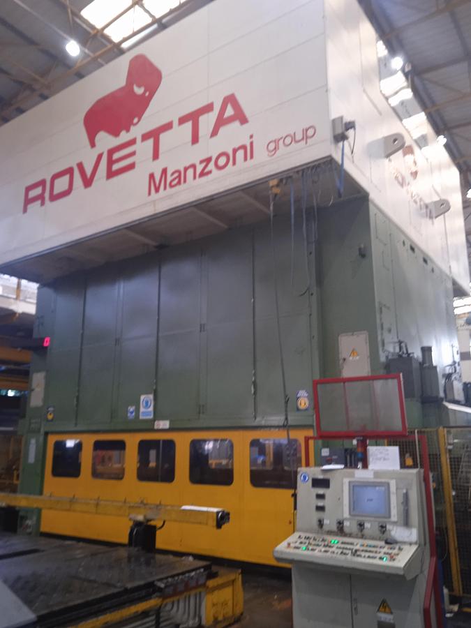 Usato Pressa doppio montante ROVETTA 1500 ton piani 5500 x 2500