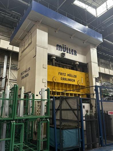 Usato Pressa Idraulica MULLER 1500 ton. 4.800 x 2.440