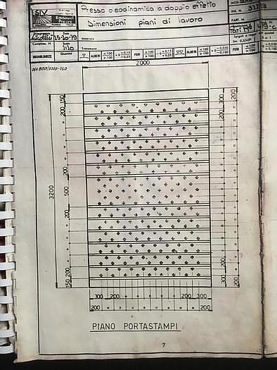 Usato Pressa Idraulica 800 ton. 3.200 x 2.000 