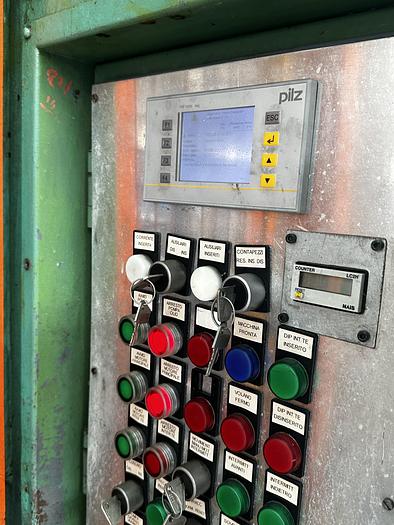 Usato Pressa meccanica USI INNOCENTI CLEARING  900 ton. piani 4.572 x 2.130 