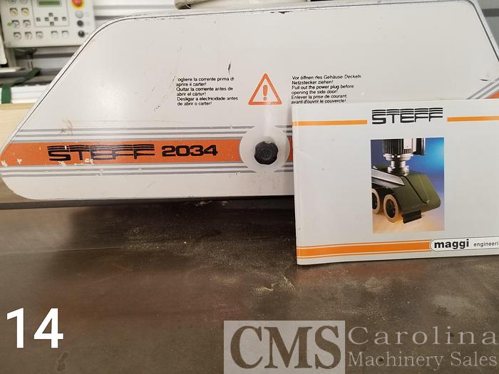 Used Powermatic Model 27 Shaper with Steff Feed