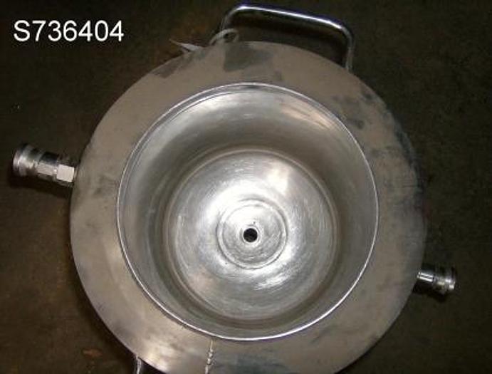 Used Kettle, 2 Gallon, S/st, Alloy Products, Jkt, 50 PSI, #S736404