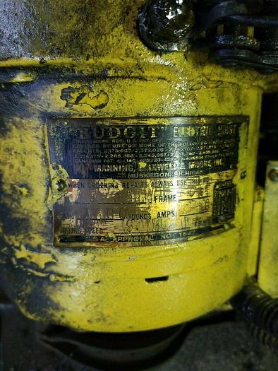 Used BUDGET 1 TON HOIST with trolley