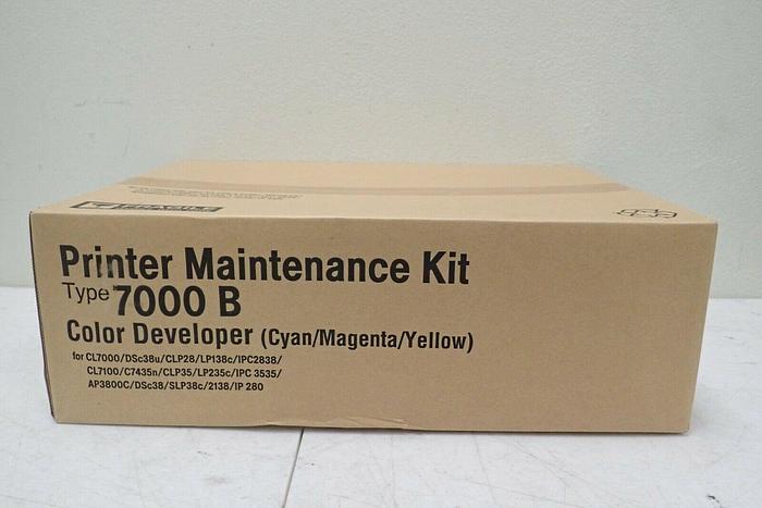 Used Ricoh 400961 Printer Maintenance Kit Type 7000 B Color Developer  26649009617