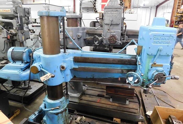 Used Cincinnati Bickford 3' 9" Radial Arm Drill