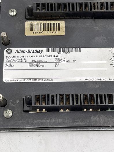 Used Allen-Bradley 2094-PRS1 Ser A