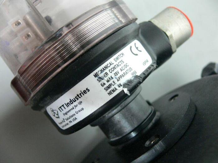 Used Lot of 3 - ITT Pure-Flo 1.5" Diaphragm Actuator w/ Switch (x2) & Diaphragm Valve