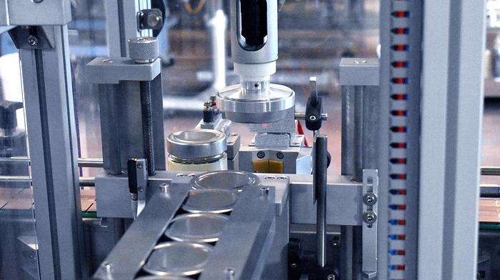 Filling, capping and labelling line for spreadable chocolate - RTE2U