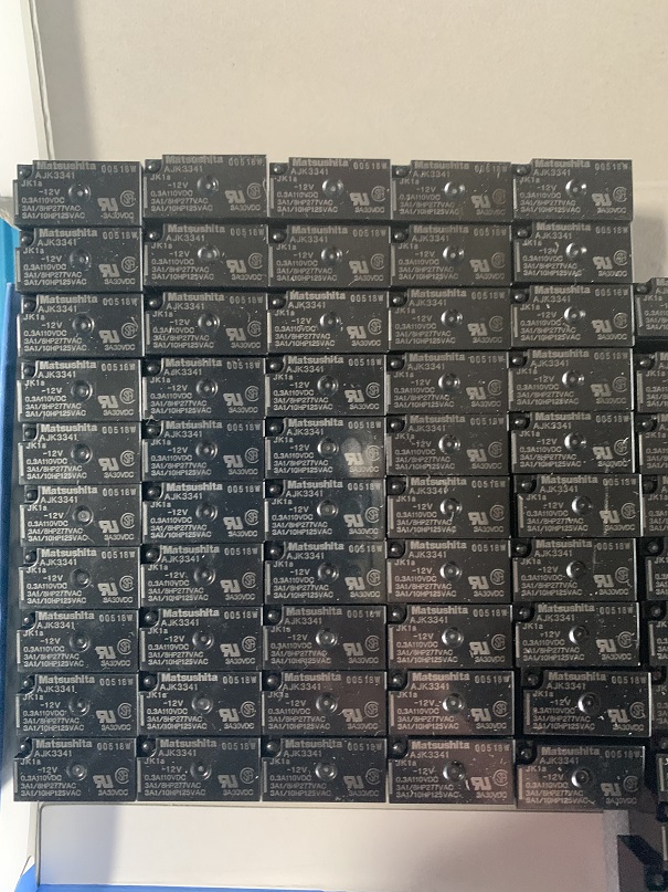 Used Matsushita JK Relay AJK3341 Lot of Five