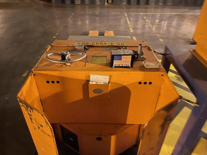 Used RICO MODEL FWH-R-150 ELECTRIC MOBILE LONG FORK JACK