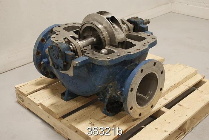 Used Goulds 3410 Split Case Pump, 8x10x14 #36321