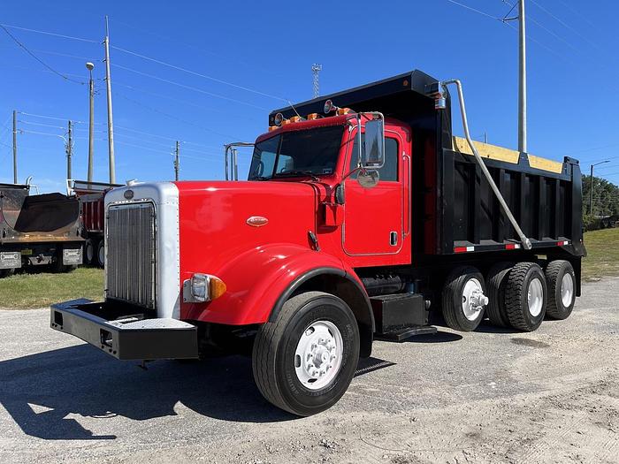 Used 2007 Peterbilt 357 Tri-Axle Dump Truck#5608