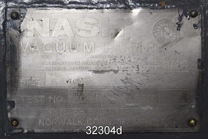 Used Nash TC5 Vacuum Pump #32304