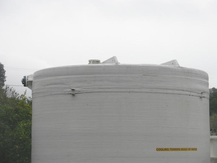 Used Tank, 9,300 Gallon, FRP, 12' X 11', FT/FB, #S736859