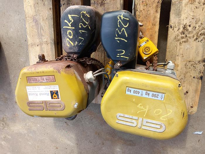 Usado Guincho elétrico René Kunz de 400kg