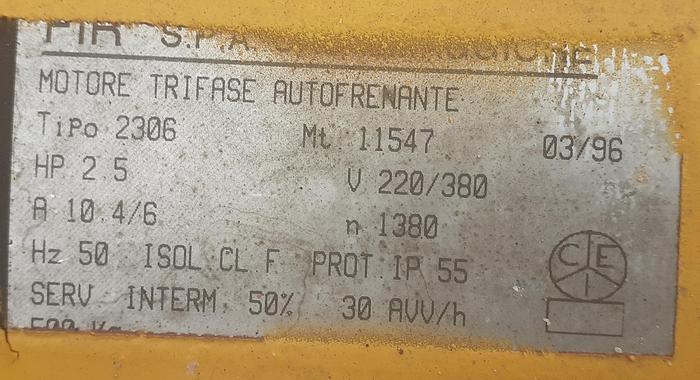 Usado Guincho VICINAY de 2,5 ton