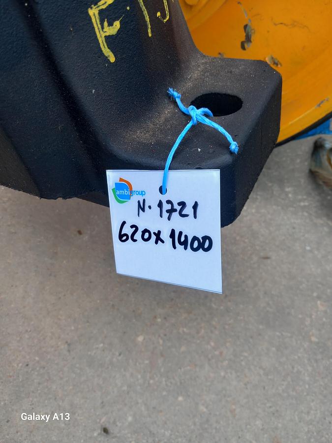 Used Tambor de acionamento com banda de rodagem lisa 620 x 1400