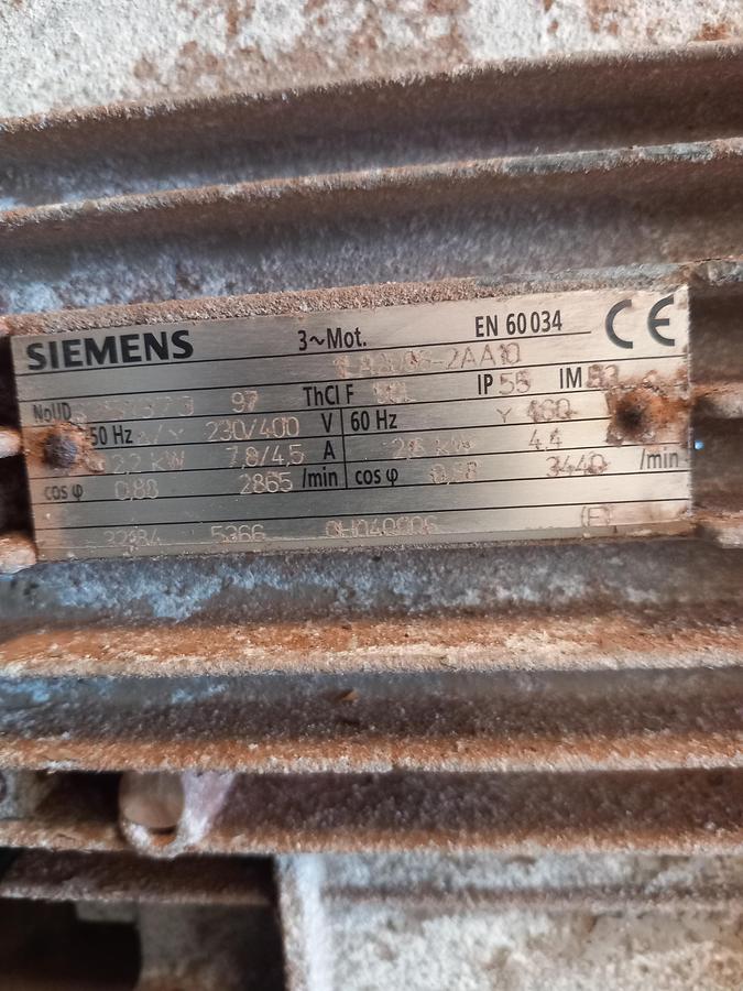 Used Ventilador 2,2 Kw