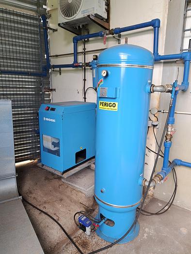 Used Compressor BOGE SLF 40-3 + depósito e secador