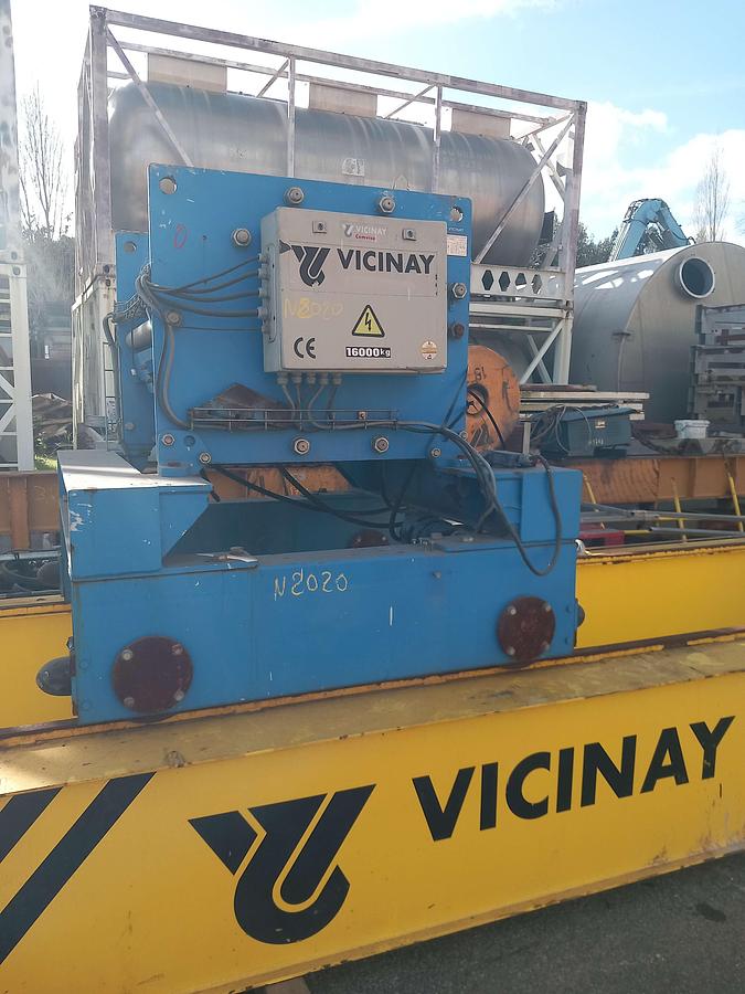 Used Ponte rolante Vicinay 15 Tn 8,60 mt