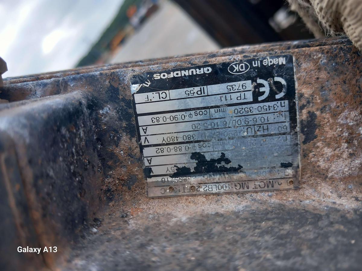 Used Motor con bomba GRUNDFOS LP 65-125/128 A-F-RUU