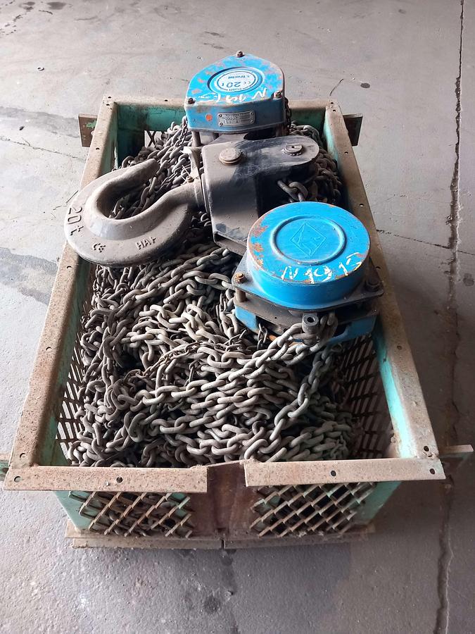 Used Guincho manual Tractel 20Tn