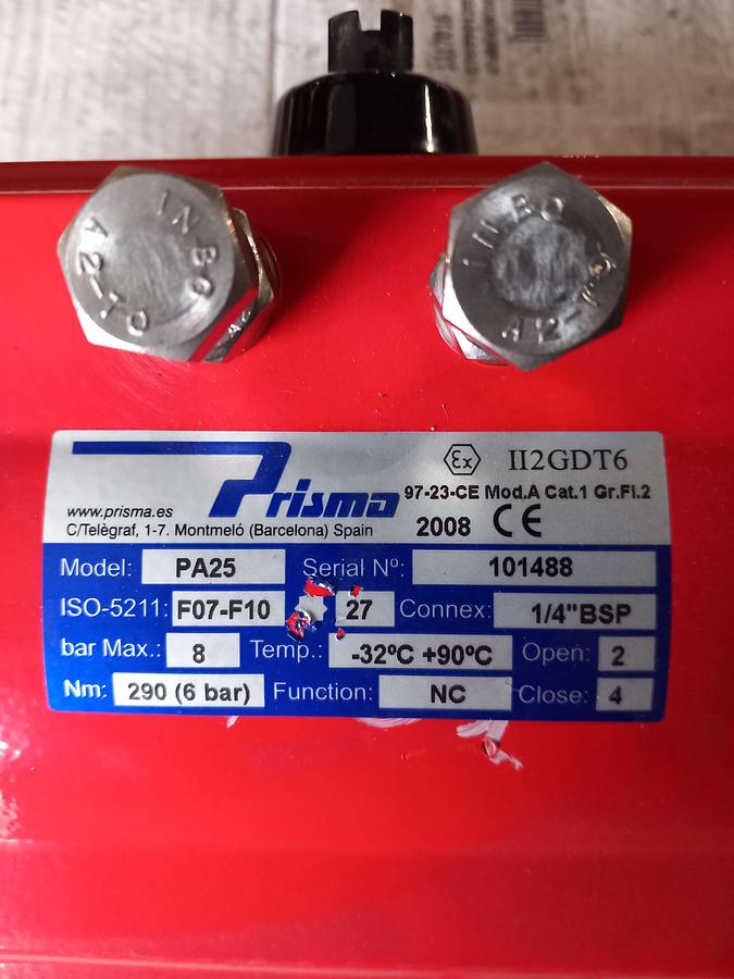 Used Valvulas de acionamento Pneumático