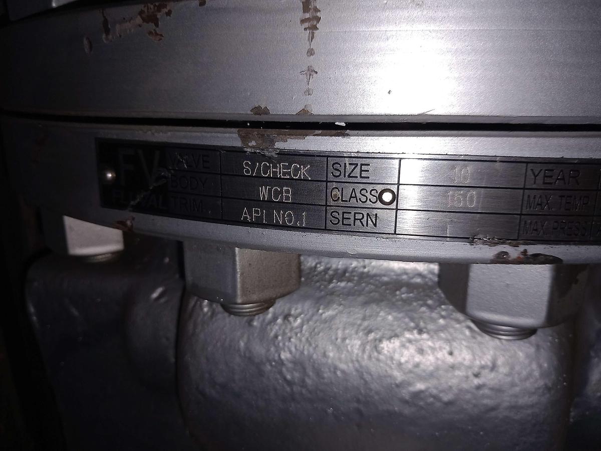 Used 2008 Valvula borboleta Fluval WCB DN-250