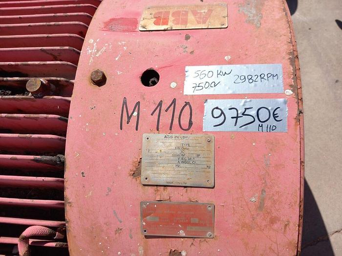 Used Motor ABB 560 kw