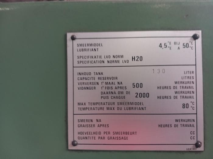 Used Guilhotina LVD Romar MVS 40/5