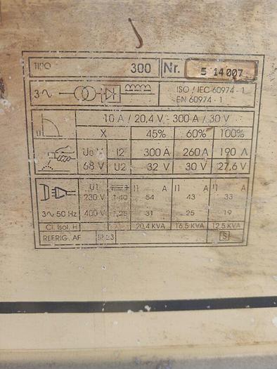 Usado ELECTREX RS 300