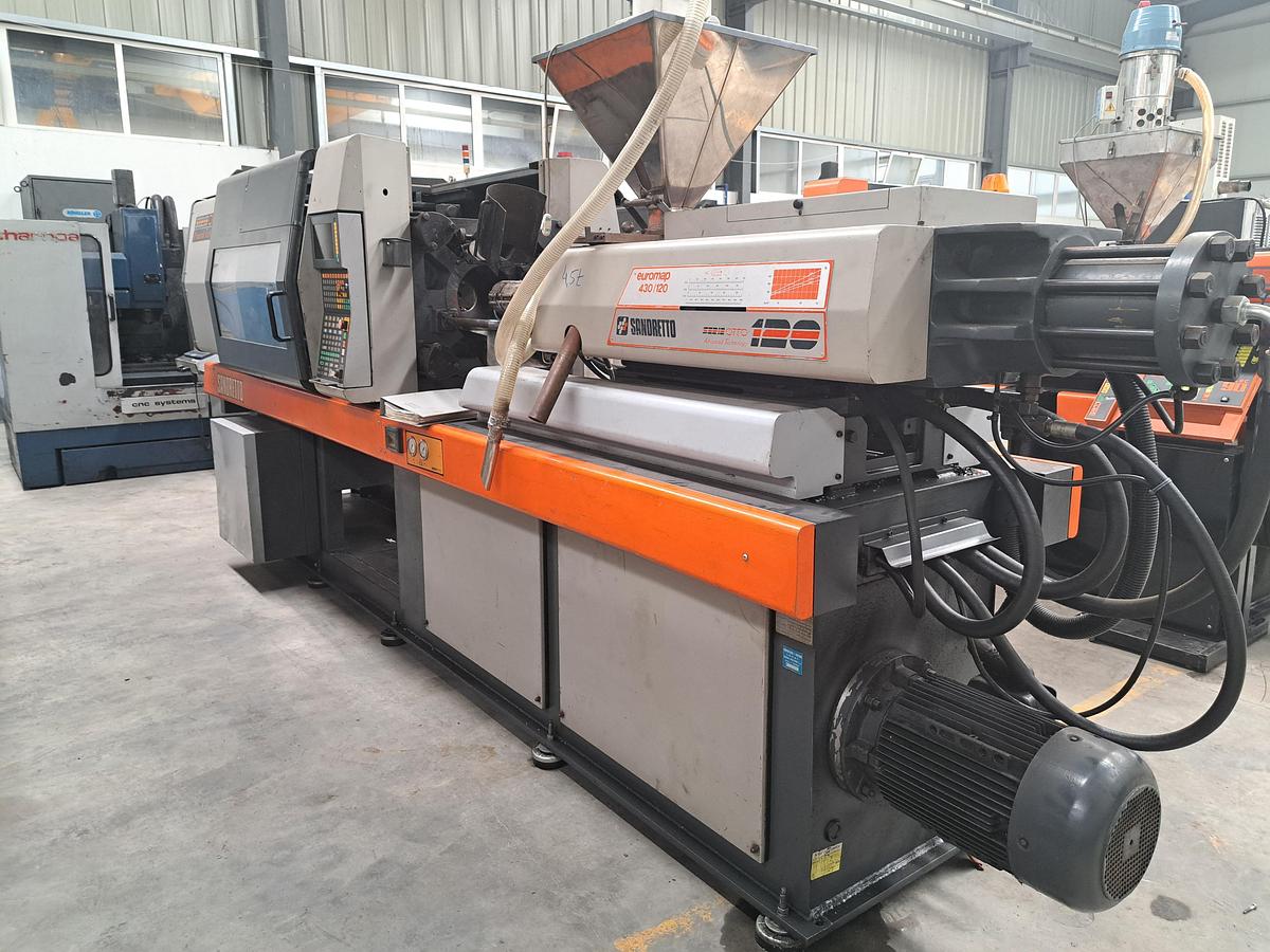 Used 1995 SANDRETTO EUROMAP 430-120 Serie Otto 120