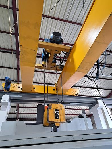 Used Ponte rolante STAHL de 20 ton 10 metros