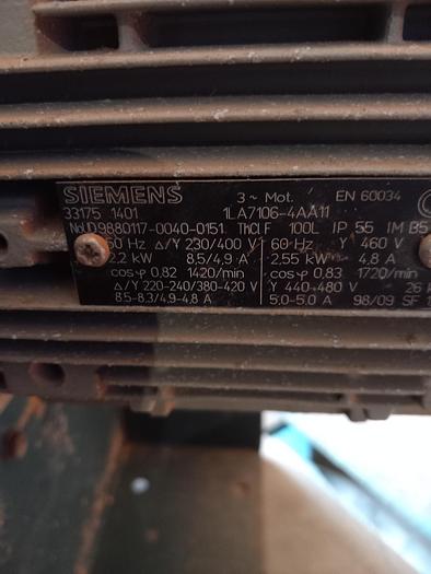 Used Ventilador Sodeca CMP-1128-4T