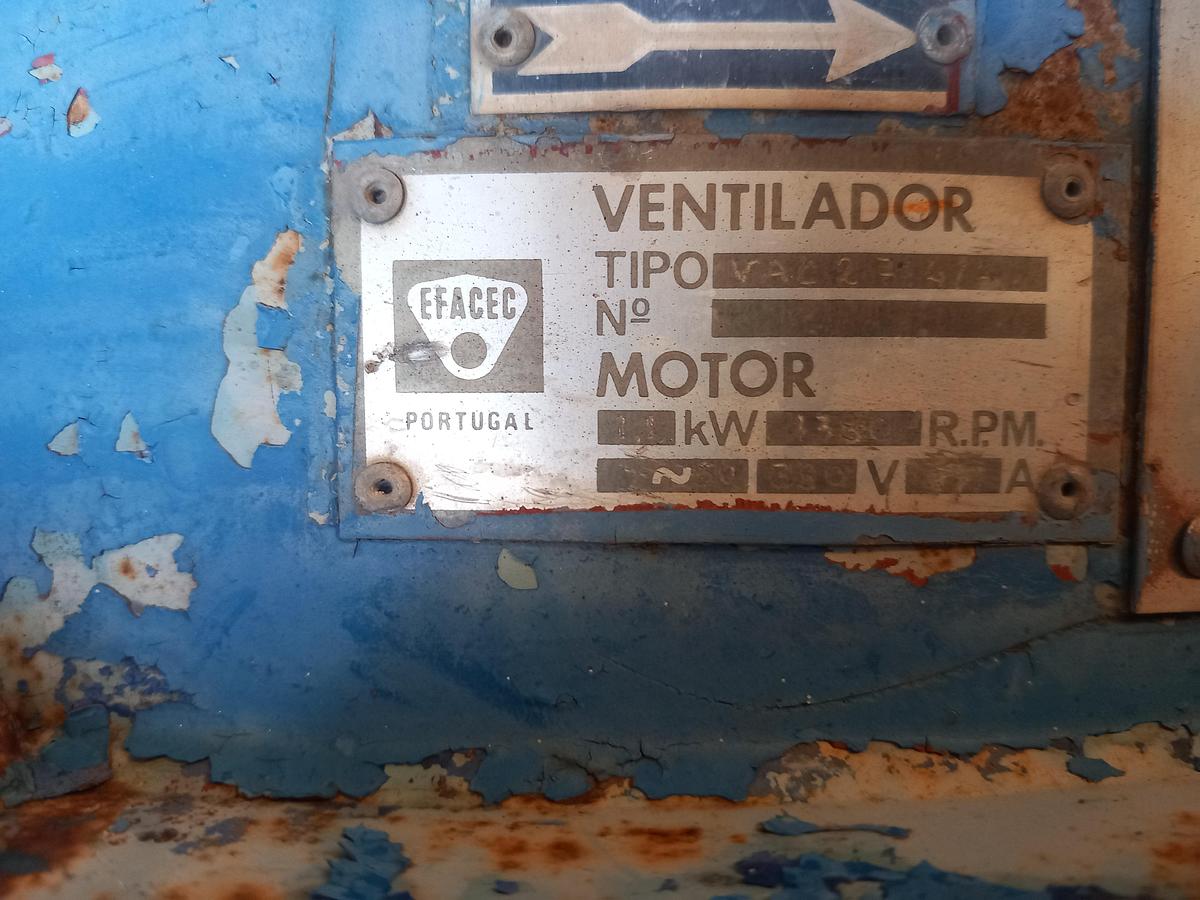 Used Ventilador Efacec 1,1 Kw