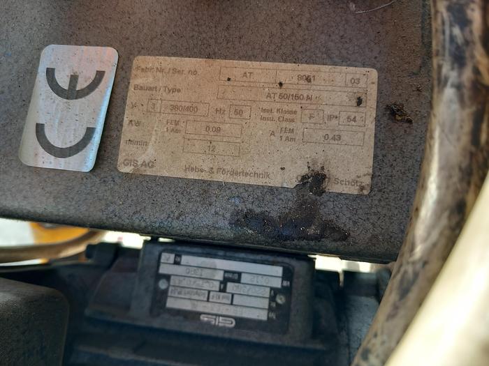 Usado Guincho 200kg René Kunz