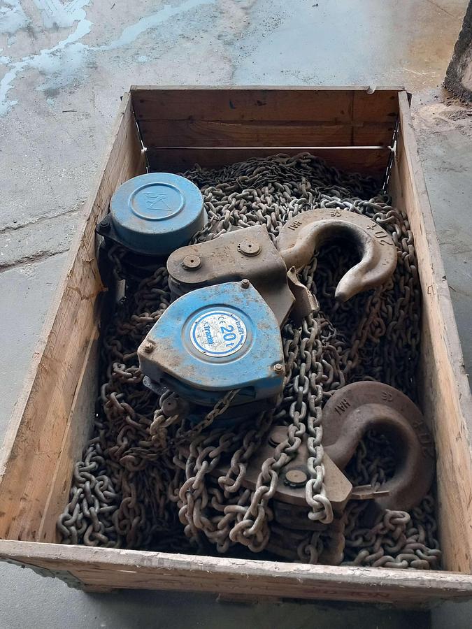Used Guincho manual Tractel 20Tn
