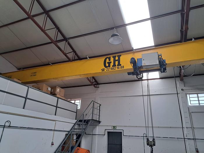 Used Ponte rolante de 5,5 ton 15 metros