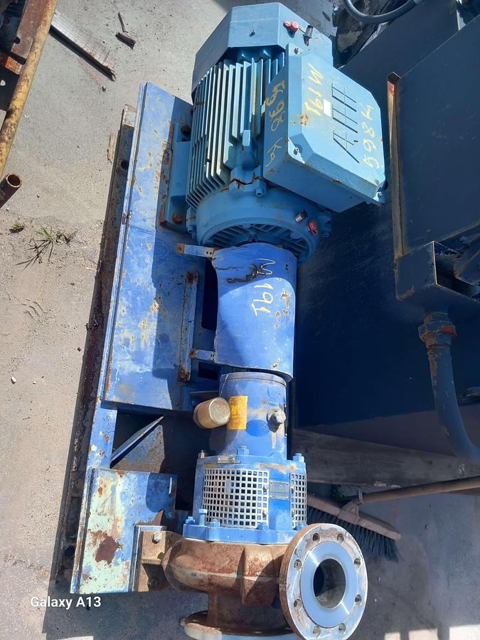 Used 2007 Motor com bomba KSB CPKN- C1 080-200