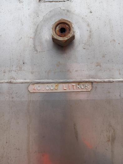 Used Depósito Inox chapa dupla 40.000 litros