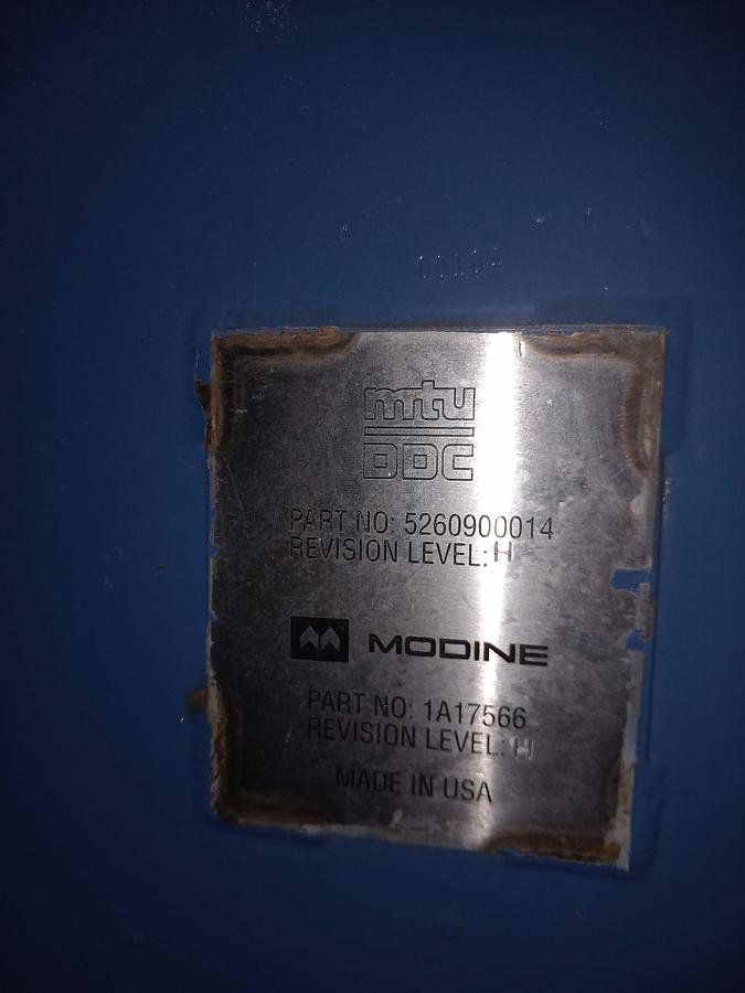 Used Gerador a diesel MTU/DDC de 1450kva