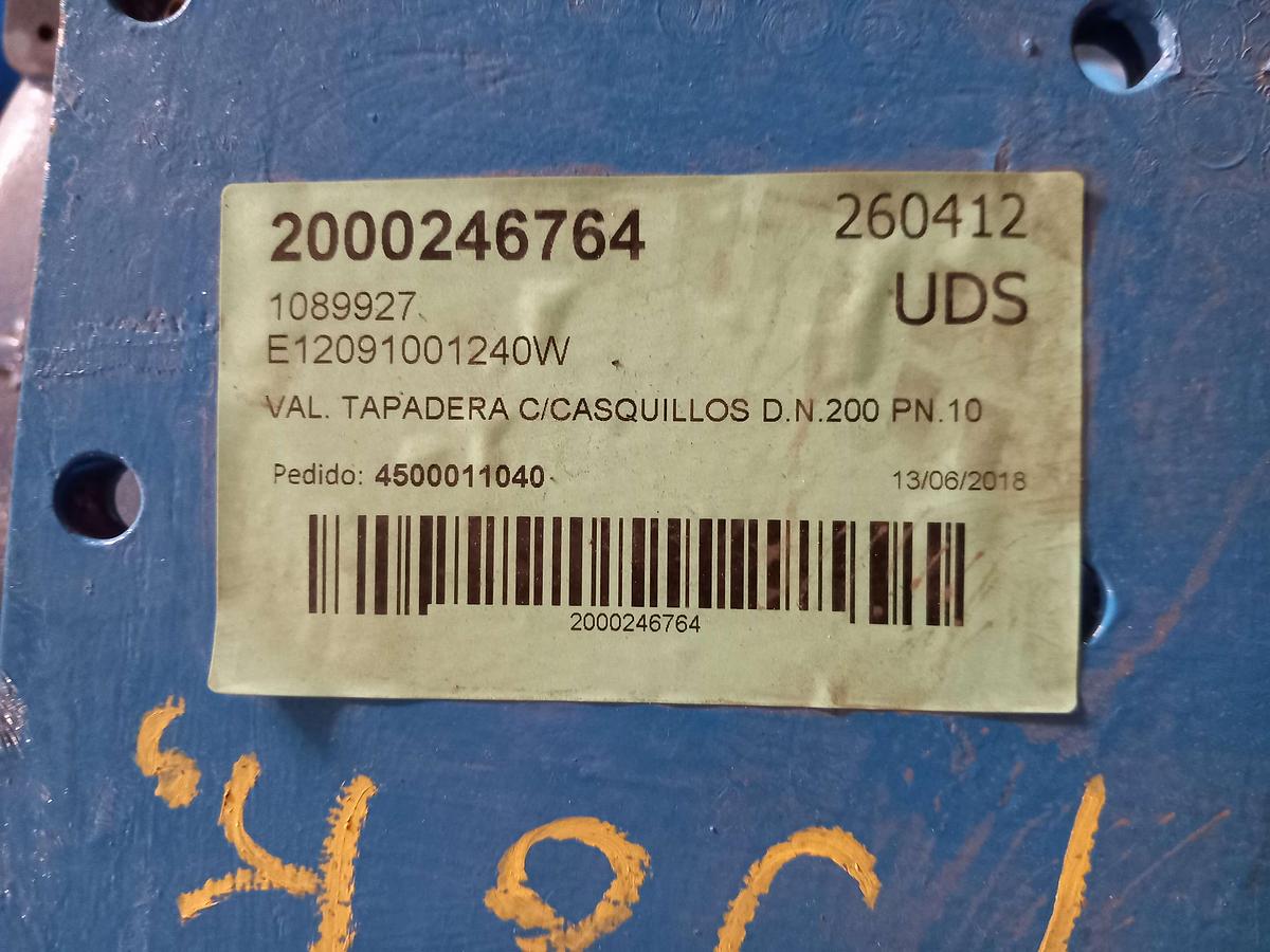 Used Válvula borbole pneumática CMO DN-200