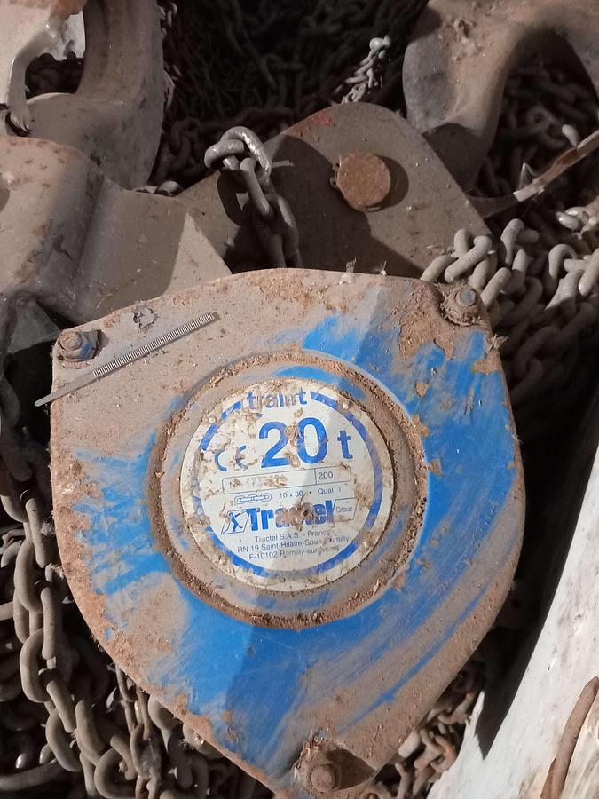 Used Guincho manual Tractel 20Tn