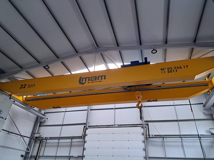 Used Ponte rolante MBM STAHL de 32 ton 15 metros